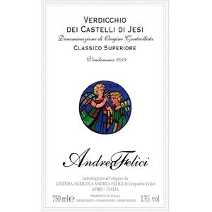 2021 Andrea Felici Verdicchio dei Castelli di Jesi Classico Superiore
