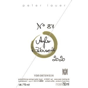 2020 Peter Lauer № 87 Ayler Riesling Kabinett