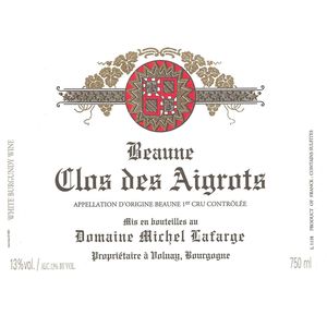 2020 Domaine Michel Lafarge Beaune Blanc Les Aigrots
