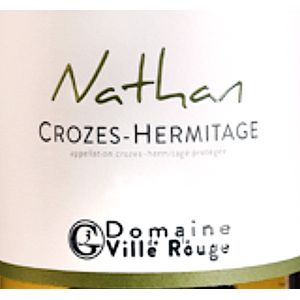 2019 Domaine de la Ville Rouge Nathan Crozes-Hermitage Blanc