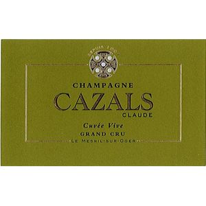 Cazals Champagne Cuvée Vive Blanc de Blancs Extra Brut