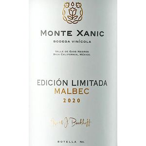 2020 Monte Xanic Edición Limitada Malbec