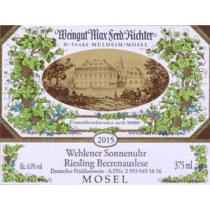 2015 Weingut Max Ferd. Richter Riesling Wehlener Sonnenuhr Beerenauslese