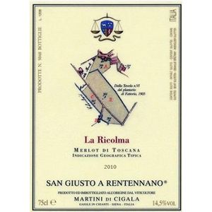 2012 San Giusto a Rentennano La Ricolma Merlot di Toscana
