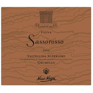 2019 Nino Negri Valtellina Superiore Grumello Vigna Sassorosso