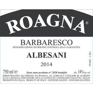 2016 Roagna Barbaresco Albesani