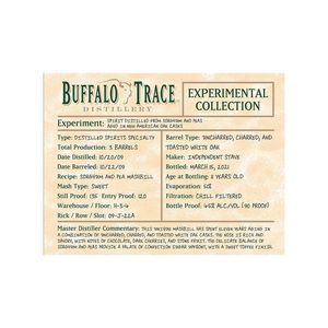 2022 Buffalo Trace Experimental Collection Baijiu-Style Spirit
