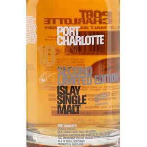 Port Charlotte Second Limited Edition 10 Year Old Islay Single Malt Scotch Whisky