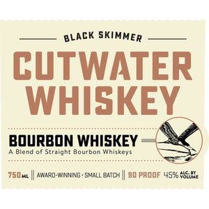 Cutwater Black Skimmer Bourbon Whiskey