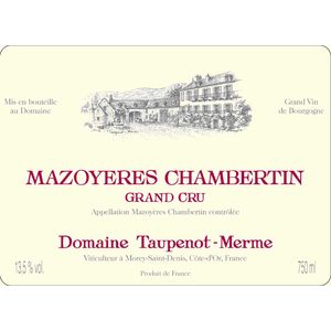 2018 Domaine Taupenot-Merme Mazoyères-Chambertin
