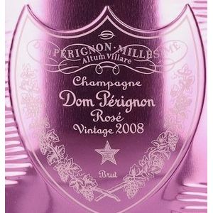 2008 Dom Pérignon Champagne Vintage Brut Rosé Lady Gaga Limited Edition