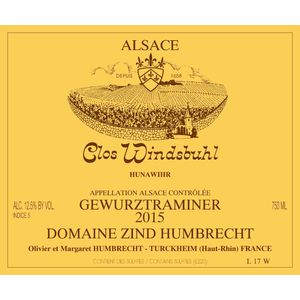 2019 Domaine Zind-Humbrecht Clos Windsbuhl Gewürztraminer