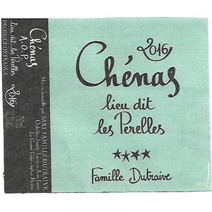 2020 Famille Dutraive Chénas Les Perelles