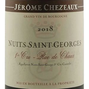 2019 Domaine Jérôme Chezeaux Nuits-St-Georges Les Rues de Chaux