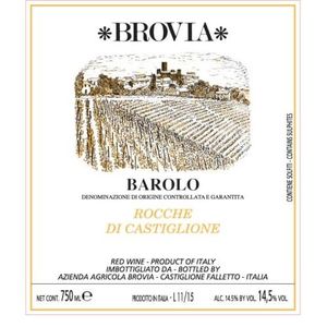 2017 Fratelli Brovia Barolo Rocche di Castiglione