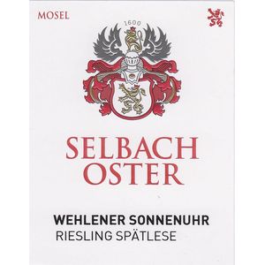 2021 Selbach-Oster Wehlener Sonnenuhr Riesling Spätlese
