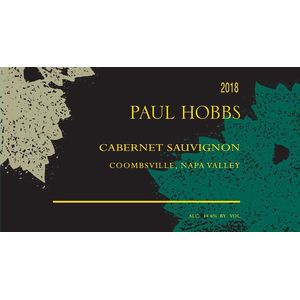 2019 Paul Hobbs Coombsville Cabernet Sauvignon