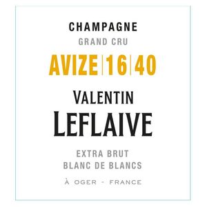 Valentin Leflaive Champagne Avize 16 40 Blanc de Blancs Extra Brut