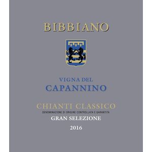 2018 Bibbiano Chianti Classico Gran Selezione Vigna del Capannino