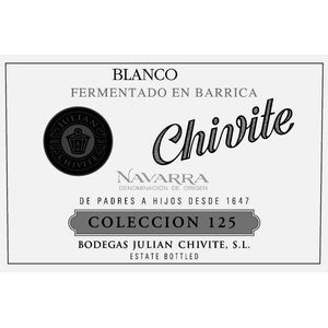 2018 Julián Chivite Navarra Blanco Coleccion 125