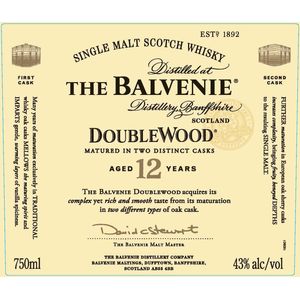 The Balvenie DoubleWood Aged 12 Years Single Malt Scotch Whisky