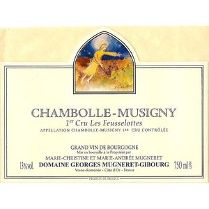 1999 Domaine Georges Mugneret-Gibourg Chambolle-Musigny Les Feusselottes