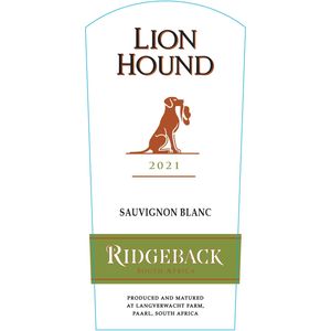 2021 Ridgeback Lion Hound Sauvignon Blanc
