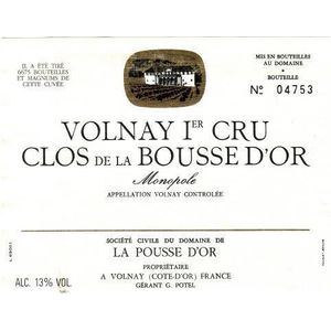 1996 La Pousse d'Or Volnay Clos de la Bousse d'Or