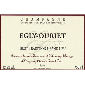 Egly-Ouriet Champagne Brut Tradition Grand Cru