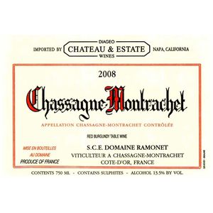 2005 Domaine Ramonet Chassagne-Montrachet Rouge