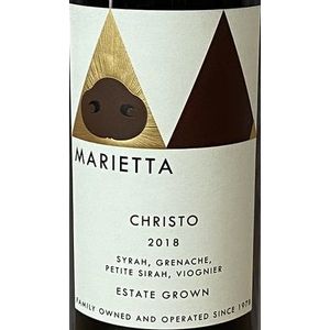 2018 Marietta Cellars Christo