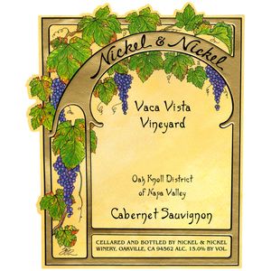 2019 Nickel & Nickel Vaca Vista Vineyard Cabernet Sauvignon