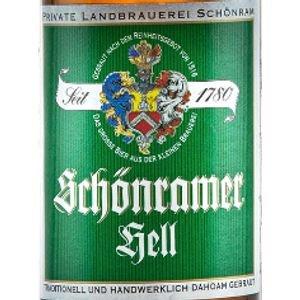 Private Landbrauerei Schönram Schöenramer Hell