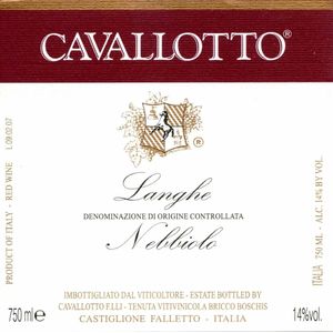 2020 Cavallotto Langhe Nebbiolo