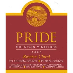 2006 Pride Mountain Vineyards Reserve Claret