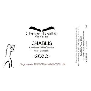 2020 Domaine Clement Lavallee Chablis