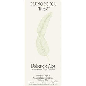2017 Bruno Rocca Dolcetto d'Alba Trifolé