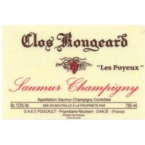 2011 Clos Rougeard Saumur-Champigny Les Poyeux