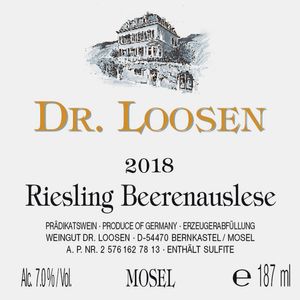 2018 Dr. Loosen Riesling Beerenauslese