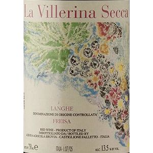 2020 Fratelli Brovia La Villerina Secca Langhe Freisa