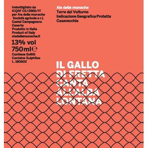 2019 Aia delle Monache Il Gallo di Fretta Canta all'Alba Lontana