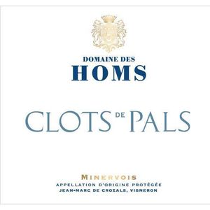 2018 Domaine des Homs Minervois Clots de Pals
