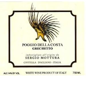 2021 Sergio Mottura Poggio della Costa Grechetto