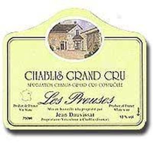 2019 Caves Jean et Sébastien Dauvissat Chablis Les Preuses