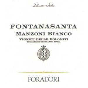 2021 Foradori Fontanasanta Manzoni Bianco
