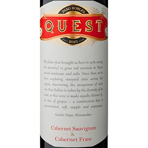 2021 Quest Cabernet Sauvignon & Cabernet Franc