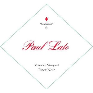 2020 Paul Lato Wines Seabiscuit Zotovich Vineyard Pinot Noir