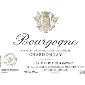 2018 Domaine Ramonet Bourgogne Chardonnay