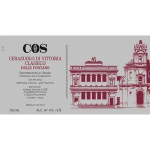 2015 Azienda Agricola COS Cerasuolo di Vittoria Classico delle Fontane
