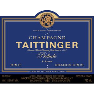 Taittinger Champagne Prélude Brut